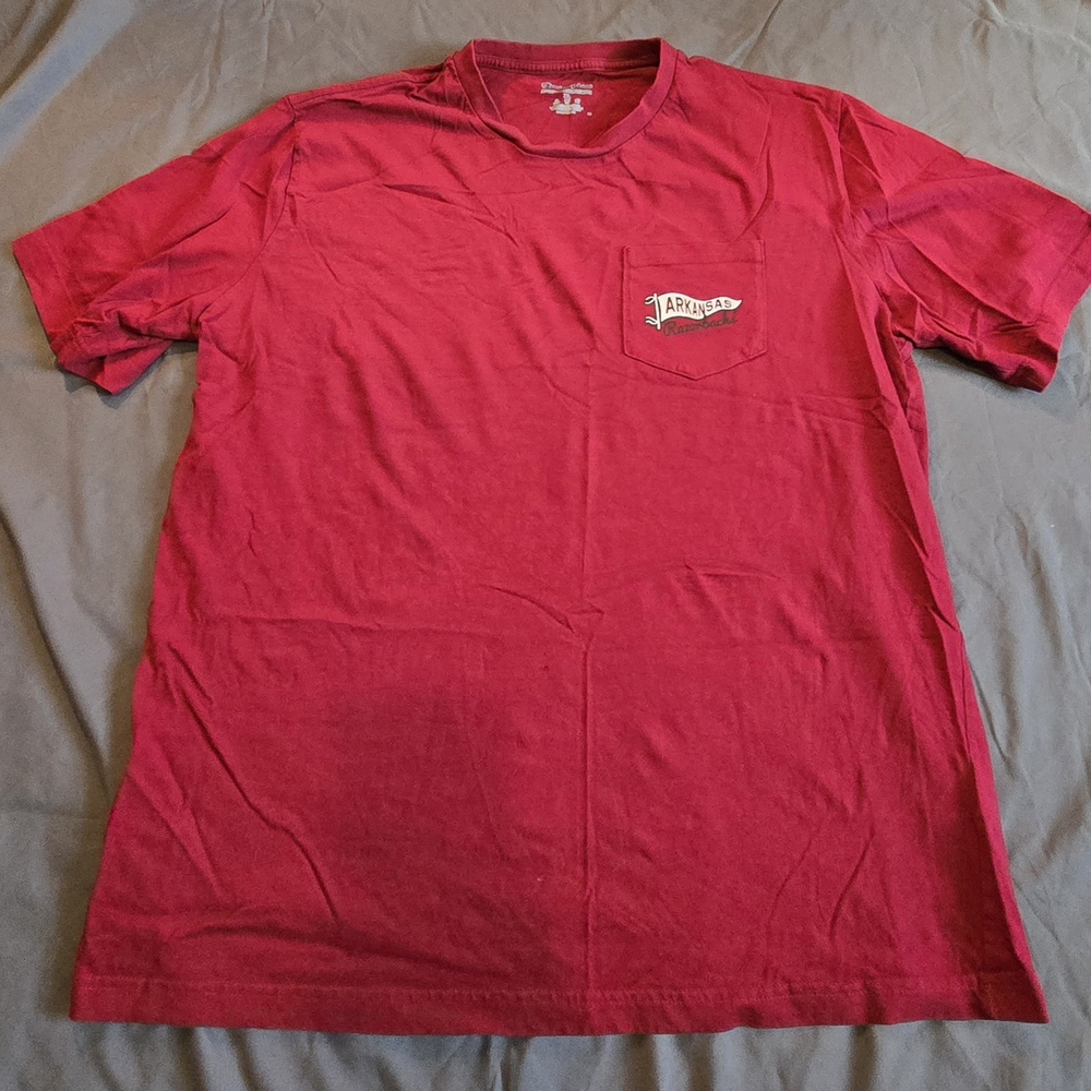 Champion Red Short Sleeve Men's Tee